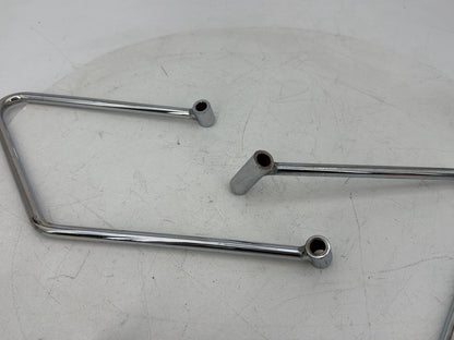 1999 - 2006 Harley-Davidson Softail Heritage Rear Left Right Saddlebag Guard Rails Bar 91790-84A