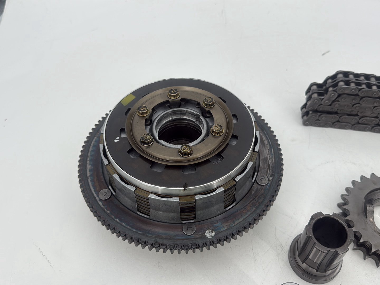 2005 Harley Touring FLHRCI Road King Classic OEM Clutch Basket Chain Tensioner Kit