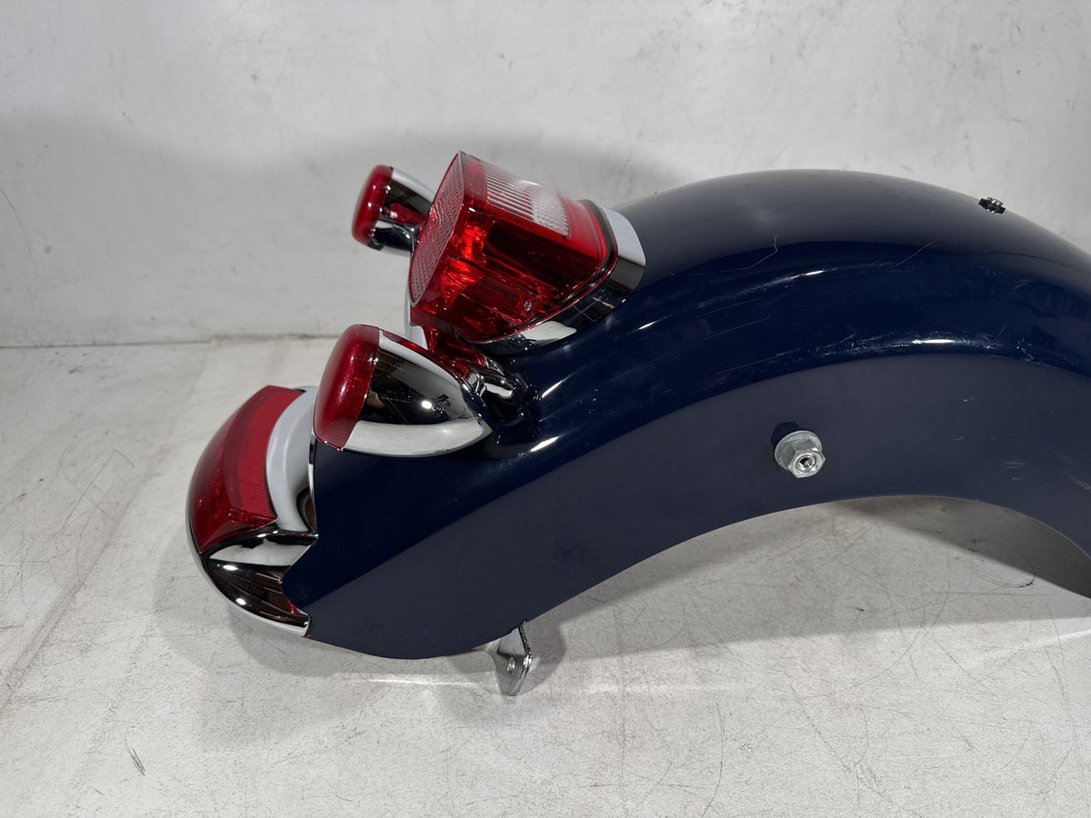 11 Harley Electra Glide Touring Police OEM Rear Wheel Fender & Turn Signals Bar