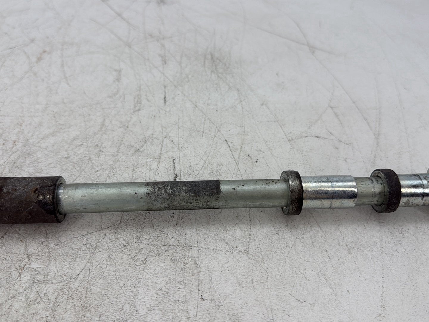 2013 Harley Heritage Softail Classic FLSTC OEM Rear Fork Swingarm Pivot Bolt Shaft