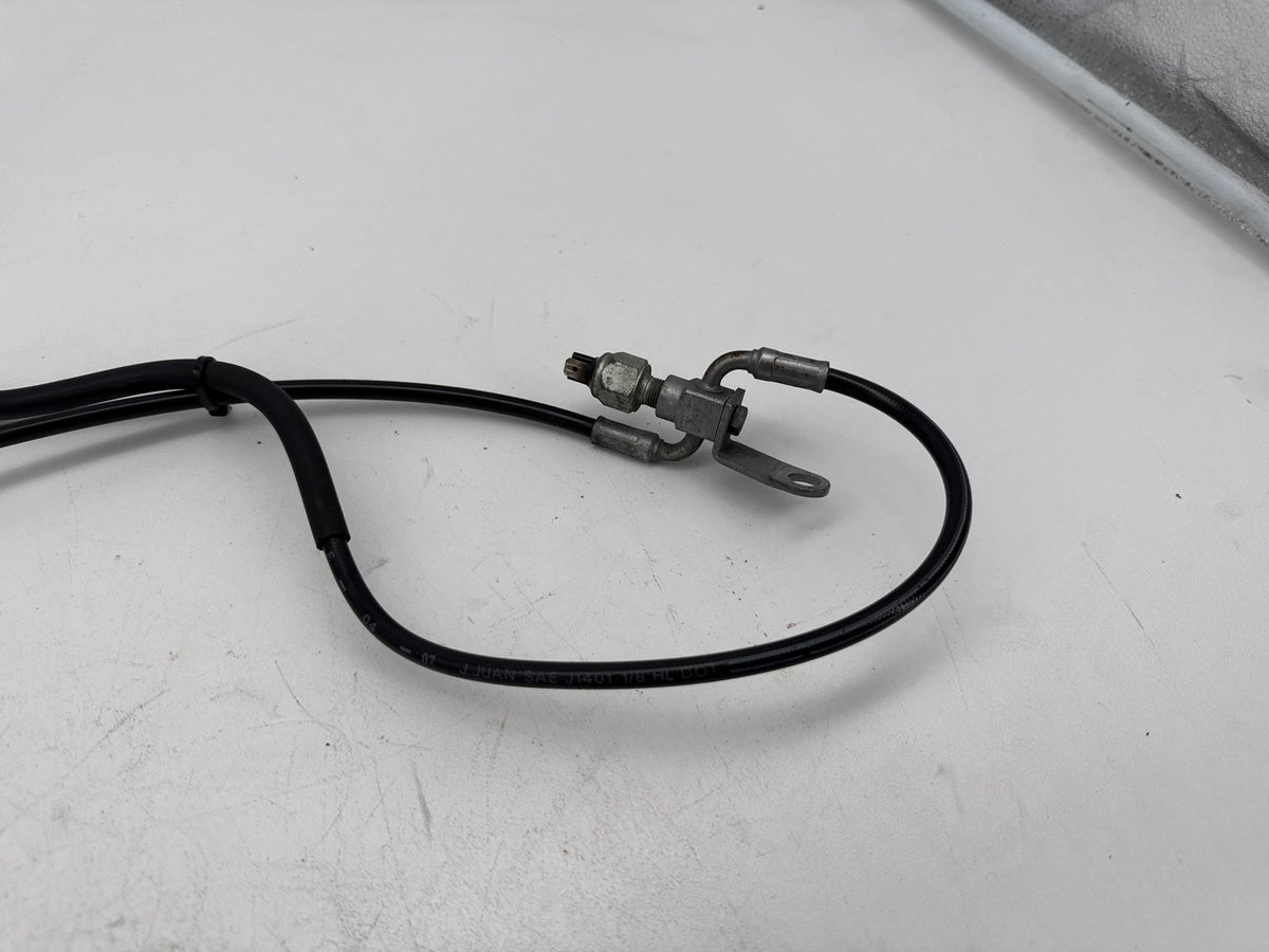 2008 Harley Softail Custom FXSTC OEM Rear Brake Hose Line Pipe 42261-08A