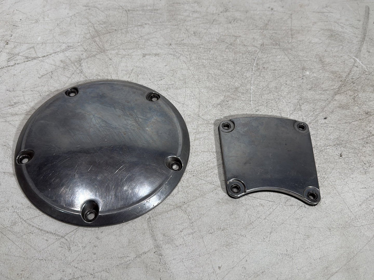 2003 Harley Electra Glide Touring FLHTI OEM Lower Clutch Derby Cover Trim Cap