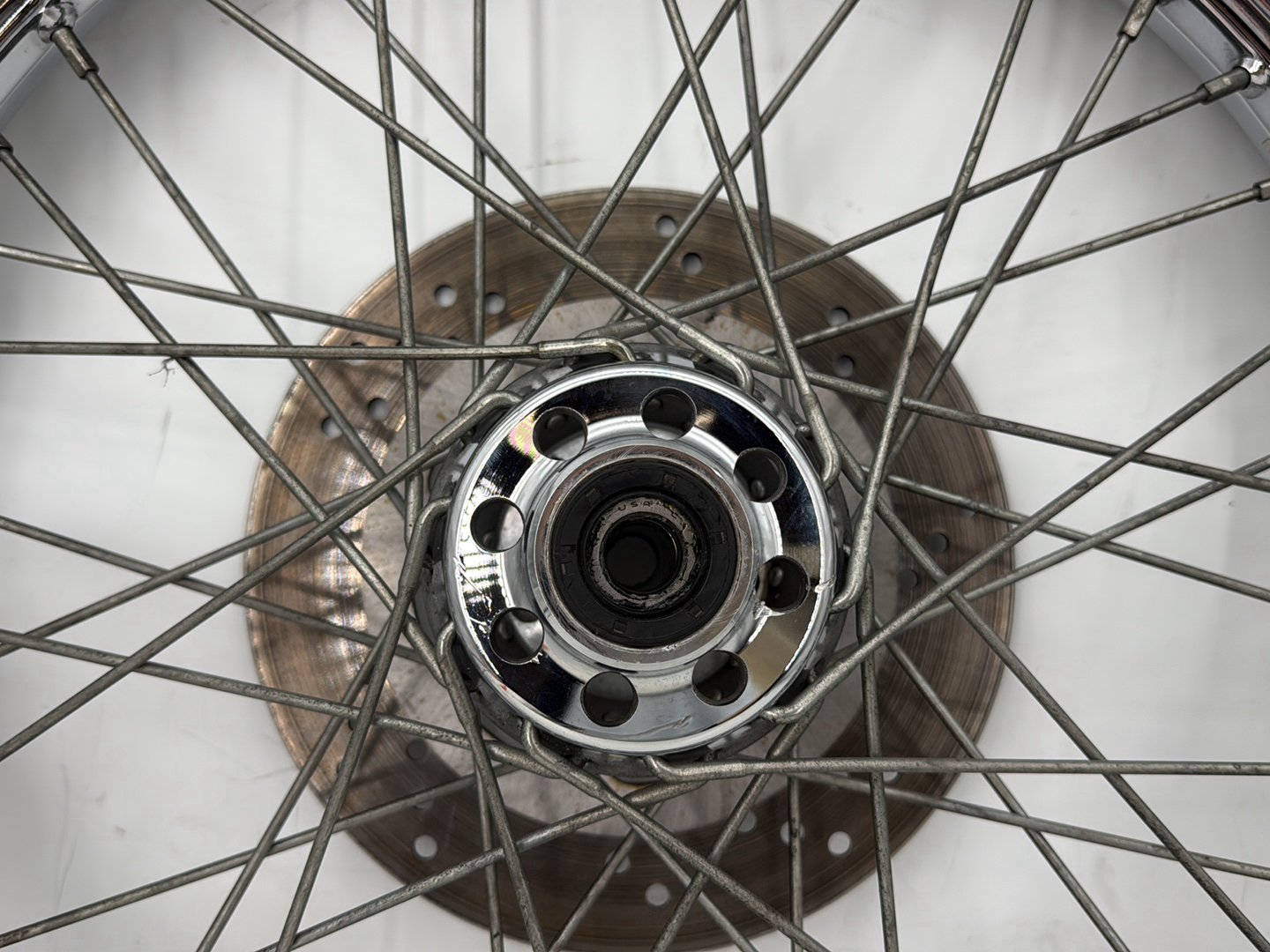 1997 Harley Softail Heritage Classic OEM Front Wheel Rim Tire Spoked MH90-21 21"