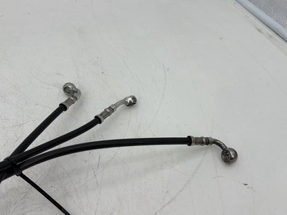 2007 Harley Touring FLHTCU Electra Glide Ultra OEM Front Brake Hose Line Pipe
