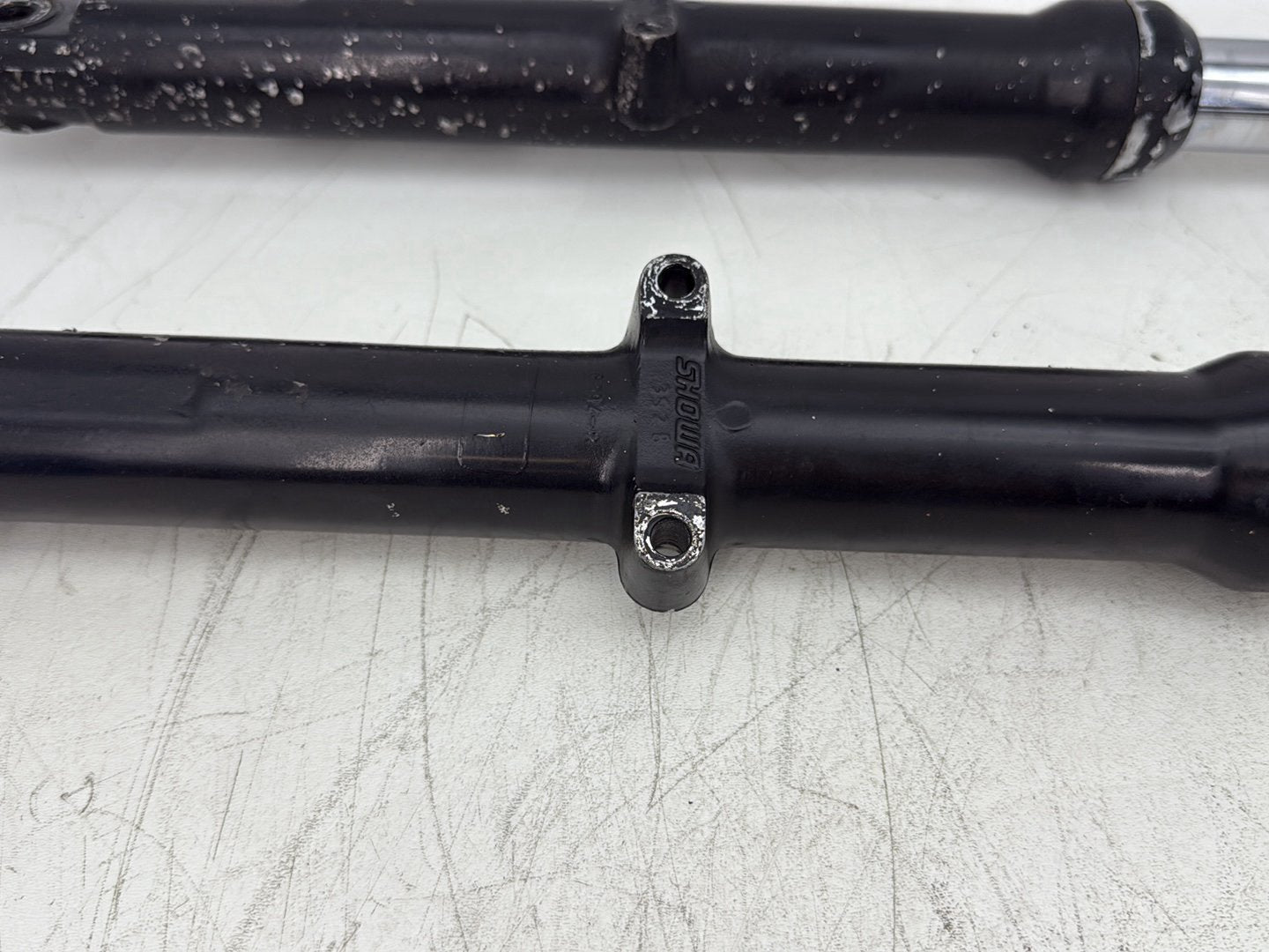 2004 Harley Sportster XL883C 883 Custom OEM Front Left & Right Fork Legs Sliders