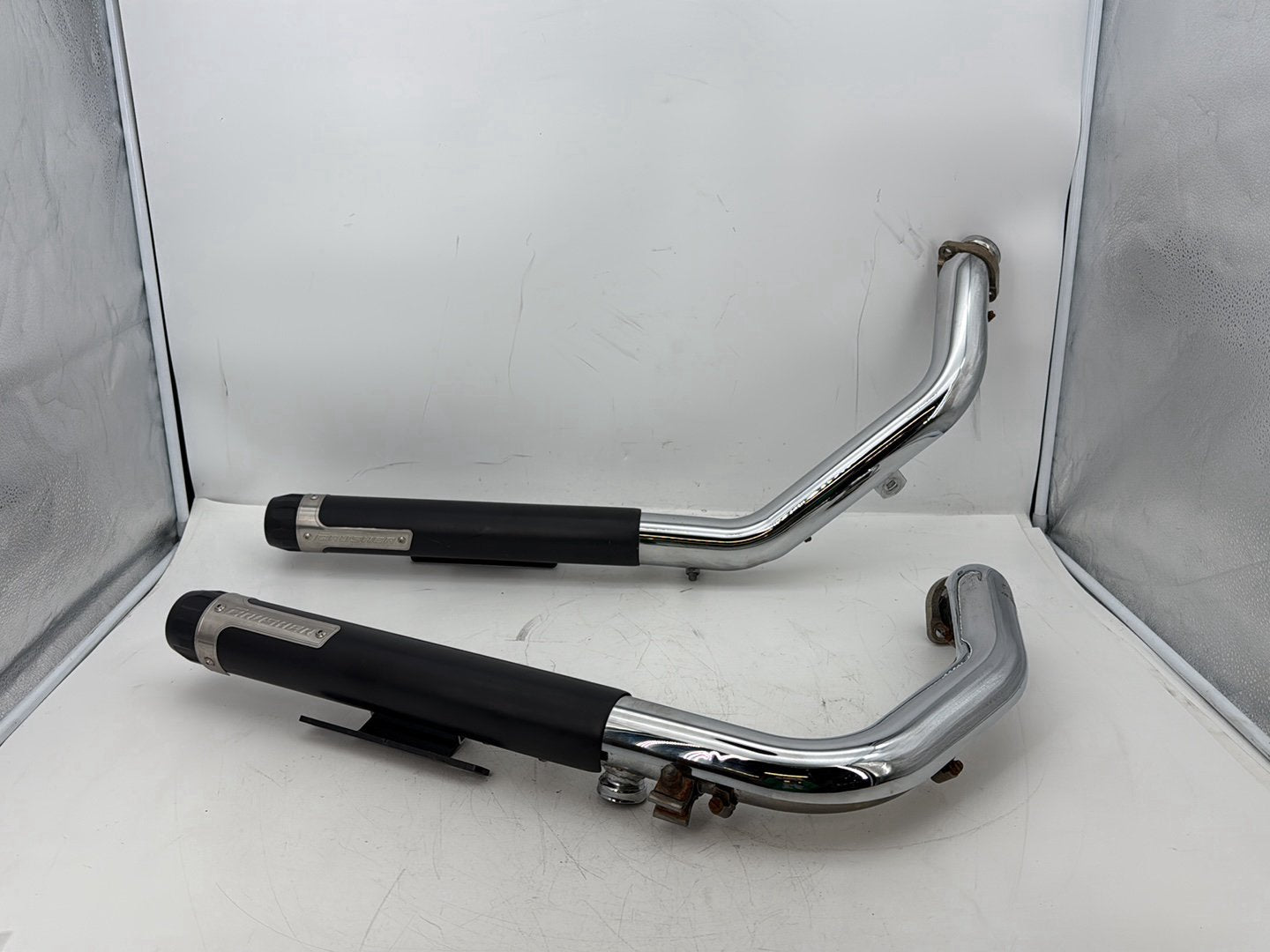 2006 Harley Sportster XL883C 883 Custom OEM Exhaust Header Pipes Muffler