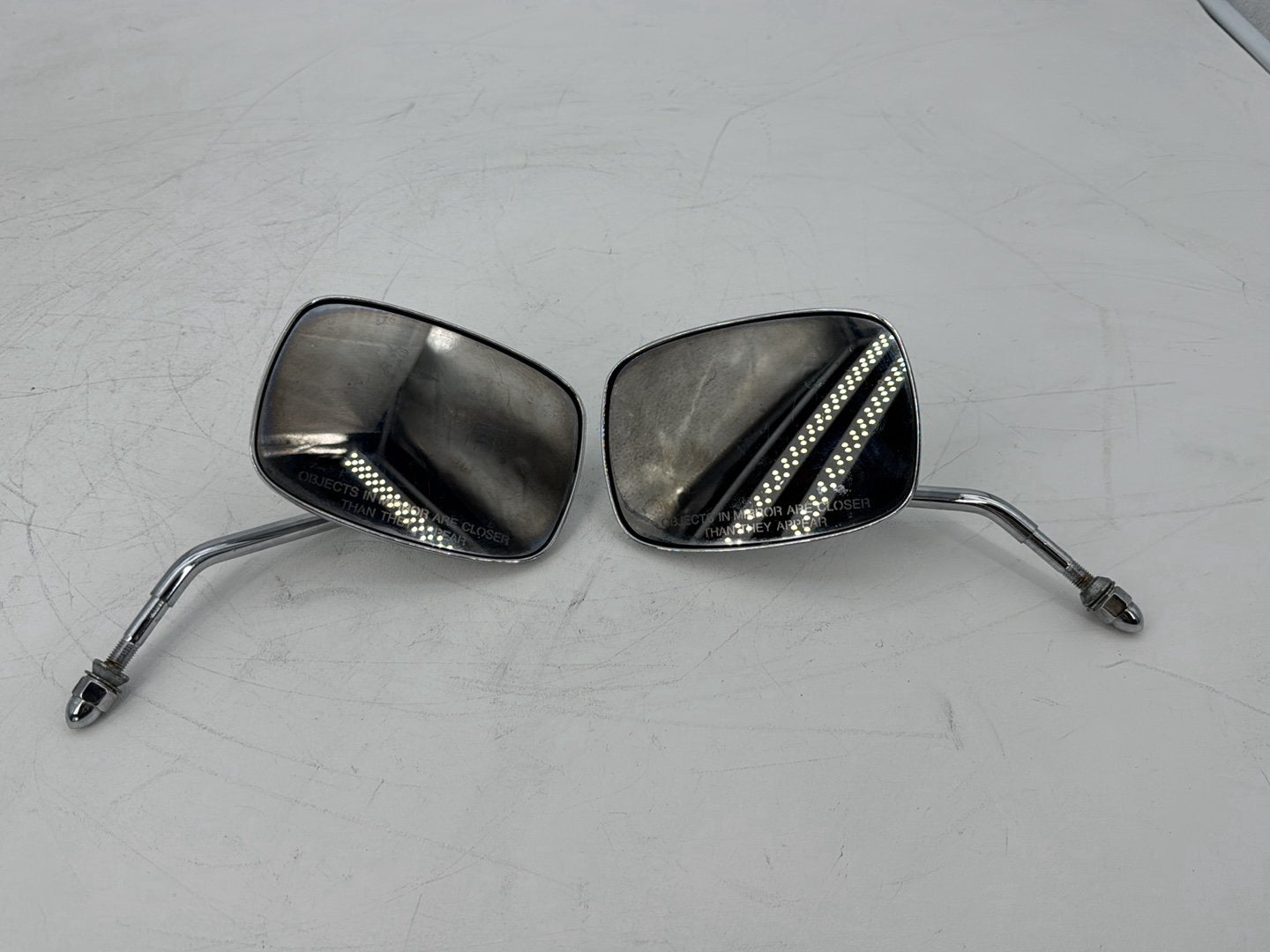 1999 - 2006 Harley-Davidson Touring Electra Glide Classic Left Right Rear View Mirror