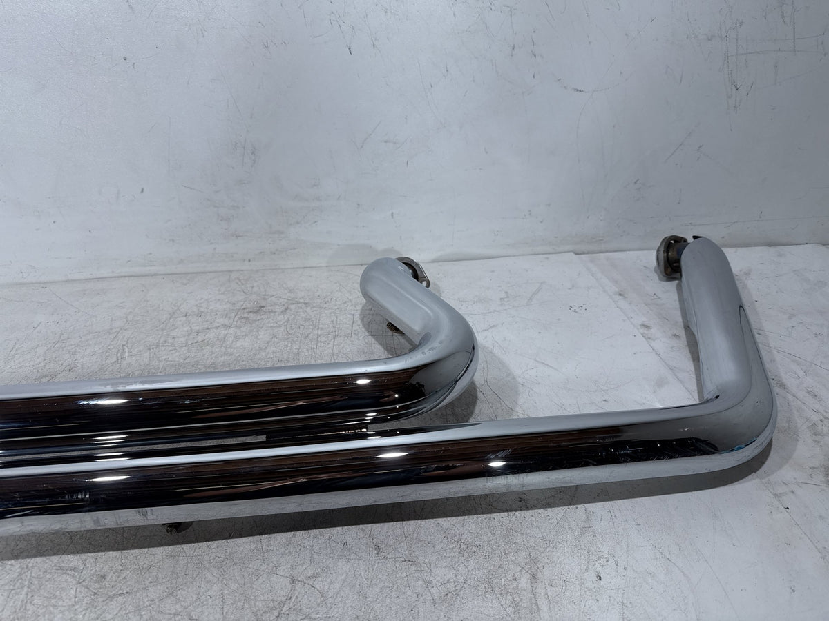 2002 Harley Dyna Wide Glide FXDWG OEM Exhaust Header Pipes Vance & Hines