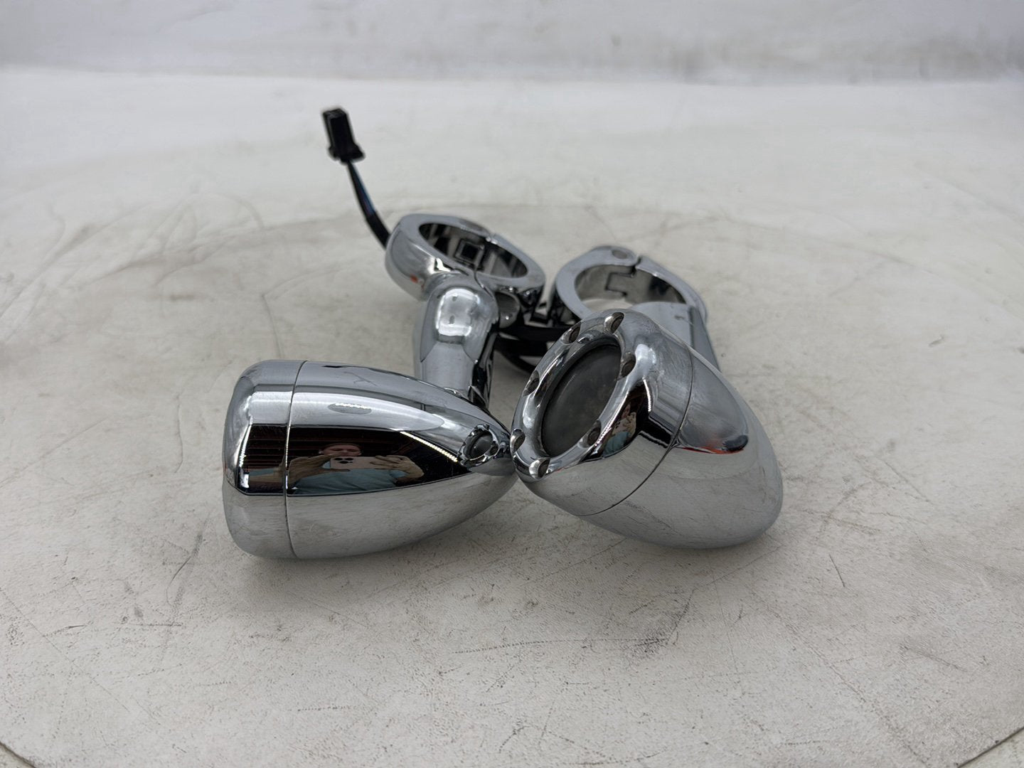2015 Harley Dyna Low Rider FXDL OEM Front Left Right Turn Signal Indicators