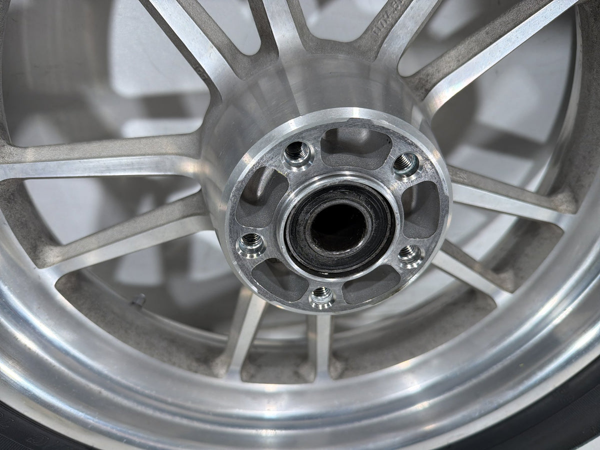 2007 Harley Dyna Super Glide FXD OEM Front & Rear Wheel Rim Tire 17" 19"