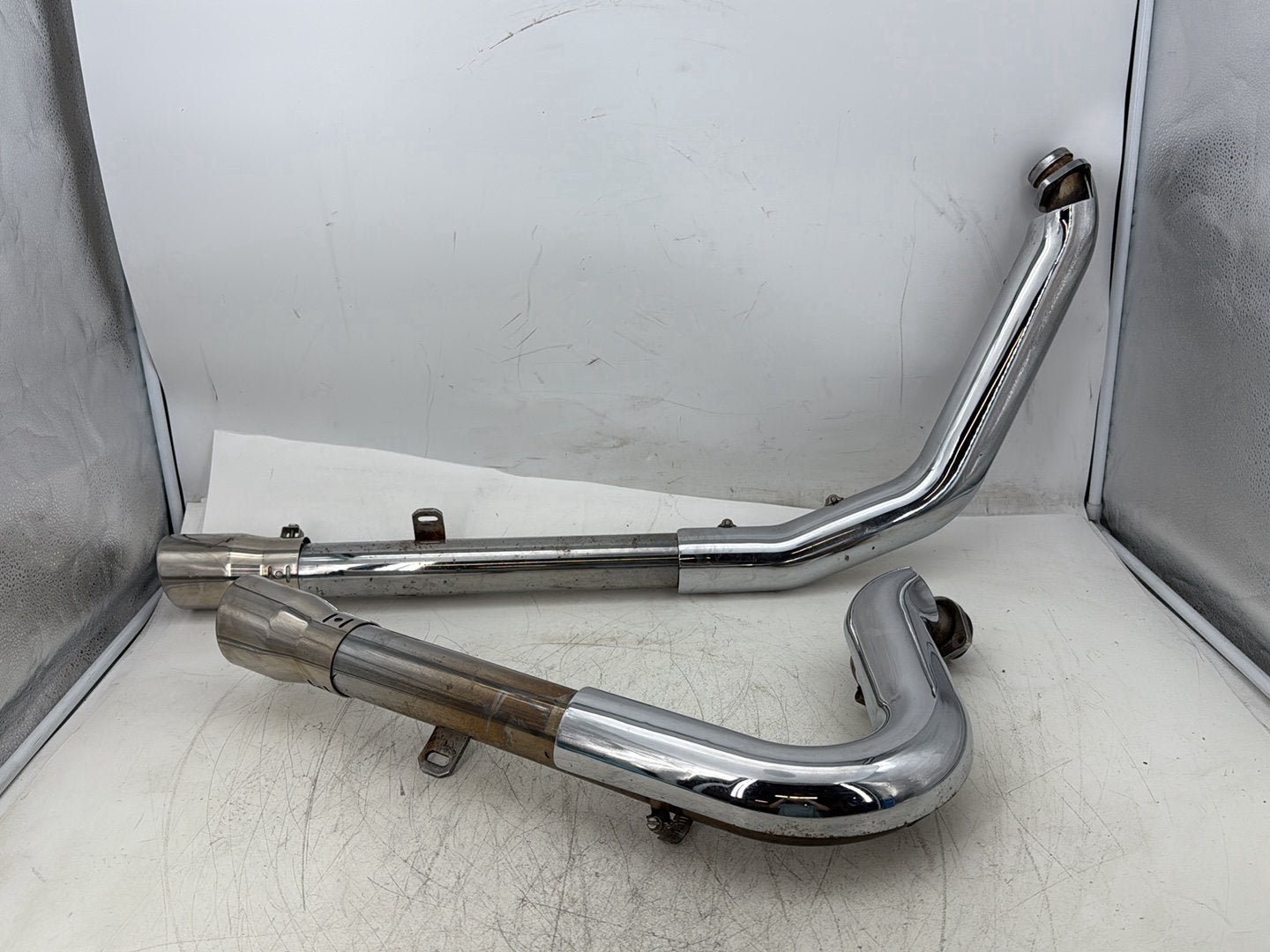 2000 Harley Softail FLSTC Heritage Classic OEM Exhaust System Header Pipe