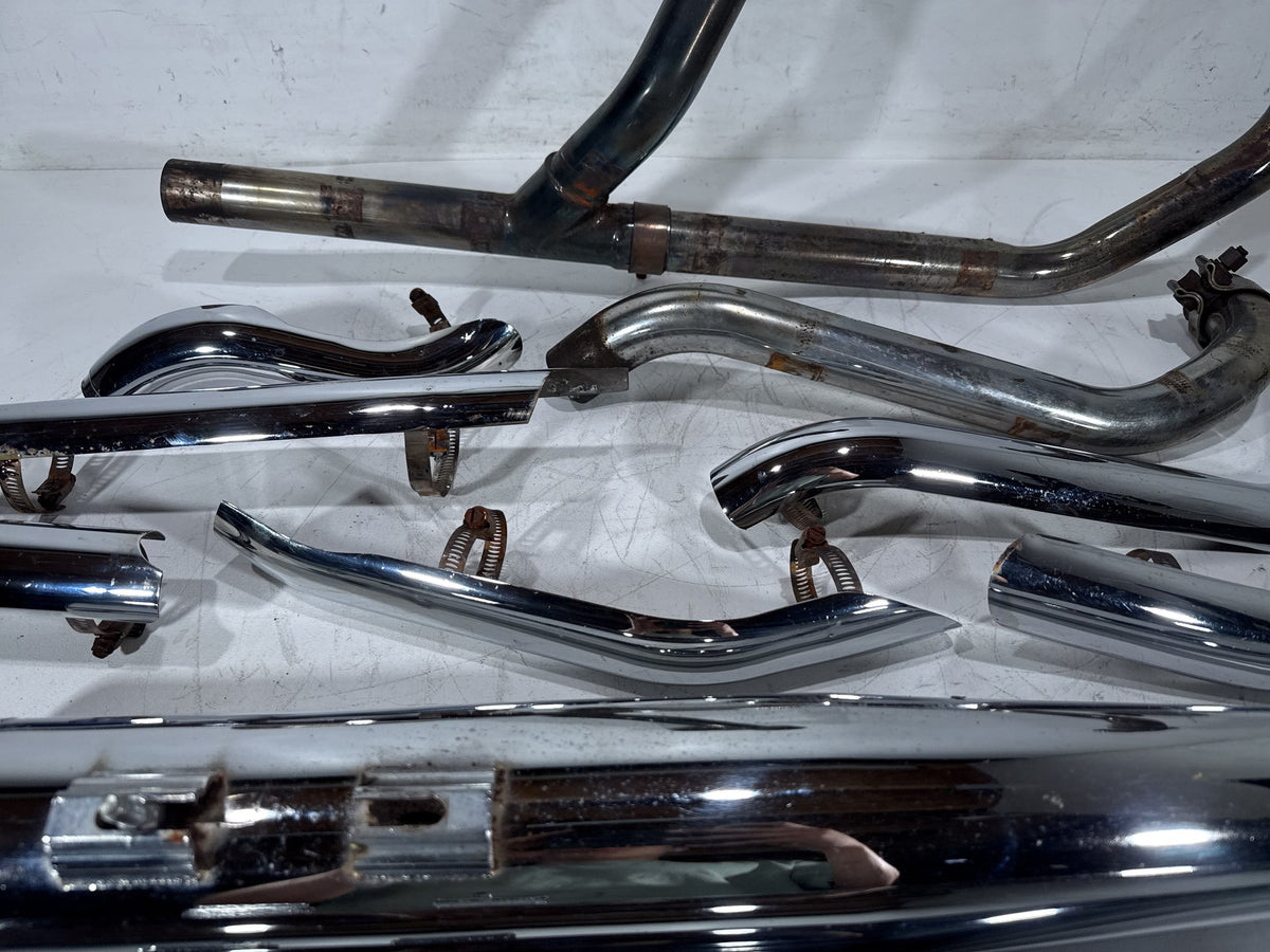 1993 Harley Electra Glide Touring FLHT OEM Exhaust Header Pipes Muffler