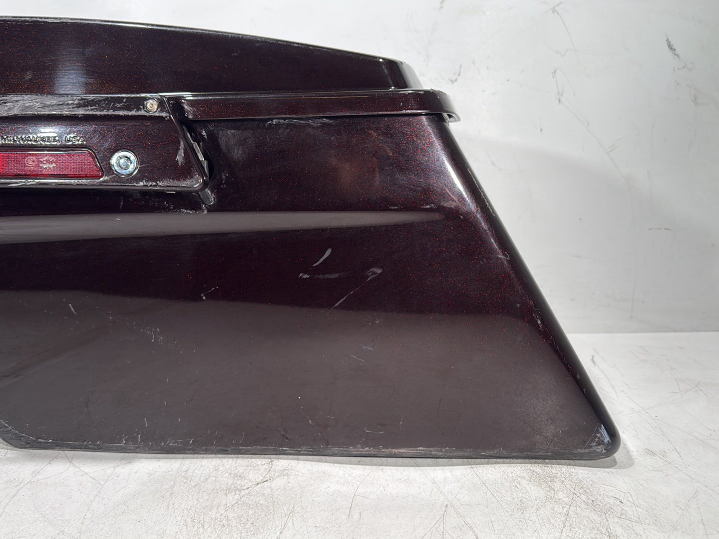 2011 Harley Street Glide Touring FLHX OEM Left 1 Saddlebag Luggage NO Key