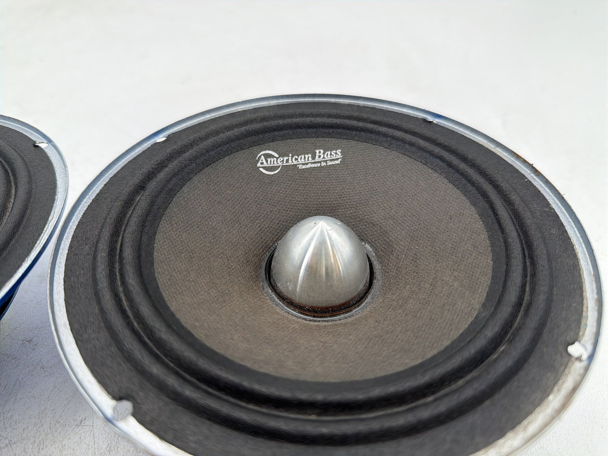 2002 Harley Electra Touring Left Right Sound Audio Speakers American Bass 6.5”