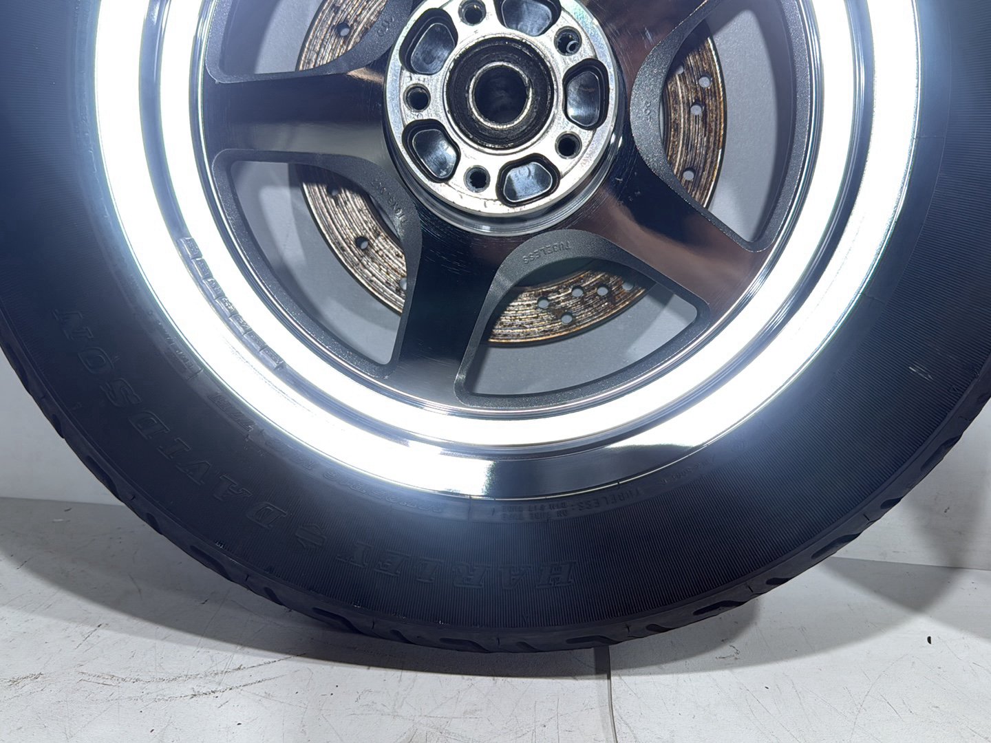 2007 Harley Electra Glide Touring FLHTCUI OEM Front & Rear Wheel Rim Tire 16"