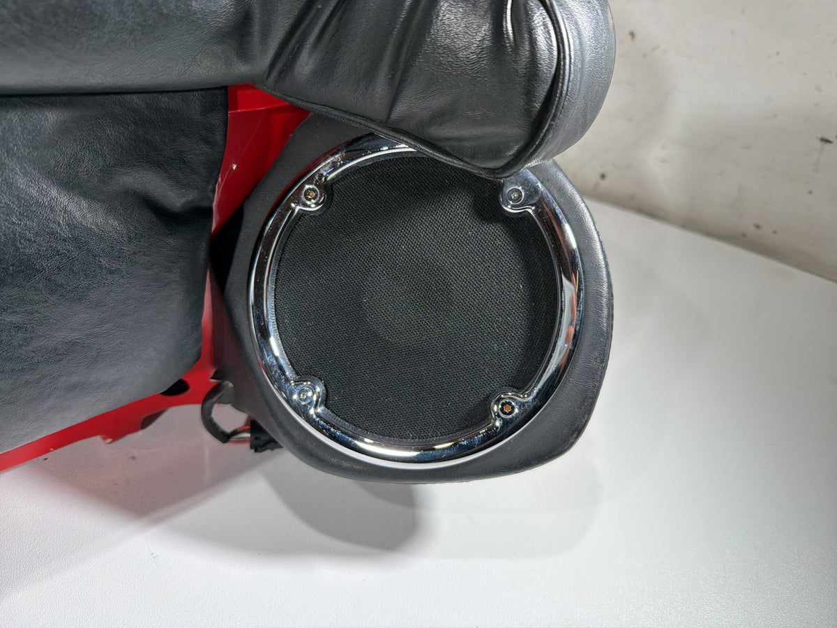 2004 Harley Electra Glide Touring Ultra OEM Pass Backrest Tour Pak Luggage NOKey