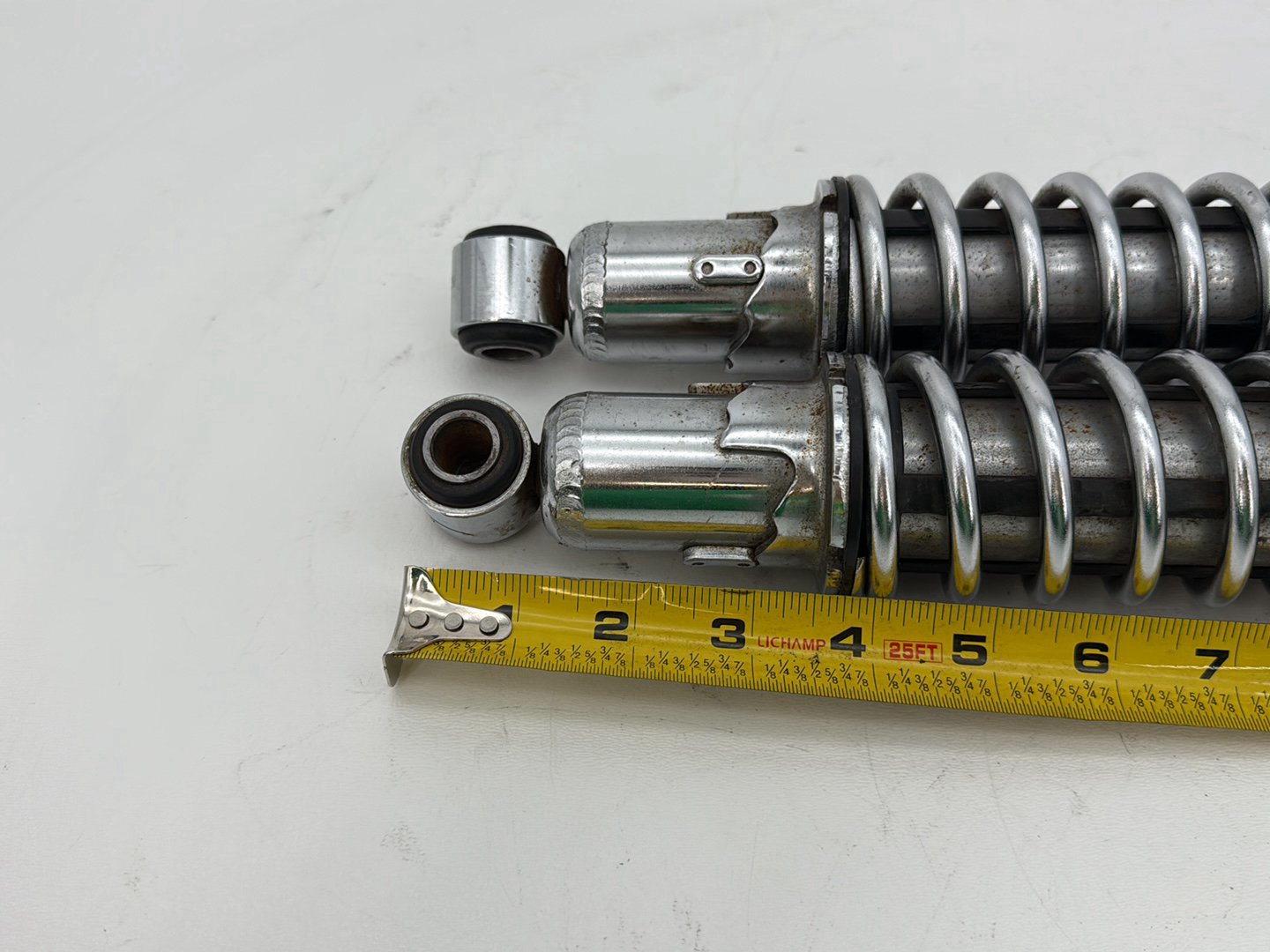 1993 Harley Sportster XLH883H Hugger 883 OEM Rear Left Right Shock Absorbers