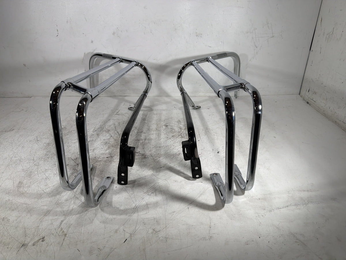 1995 Harley Electra Glide Touring OEM Rear Left Right Saddlebag Guard Rails Bar
