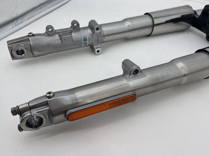 2007 Harley Softail Heritage Classic FLSTC OEM Front Triple Tree Set & LH RH Fork Legs Sliders