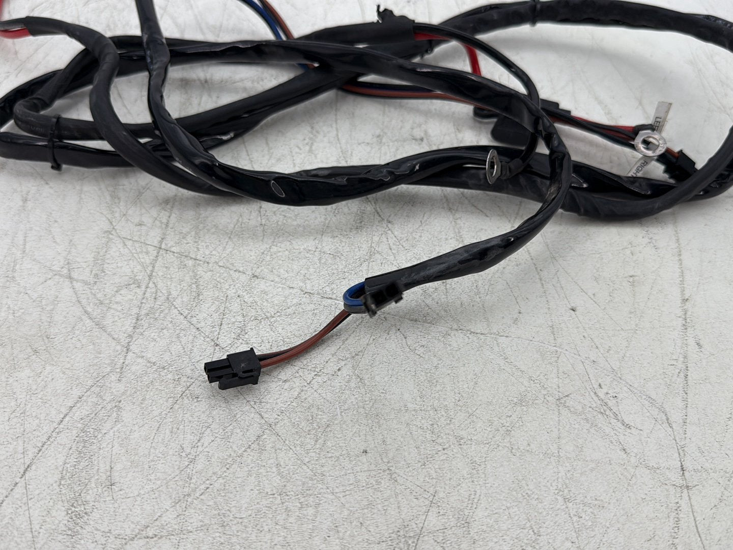 07 Harley Electra Glide Touring Ultra OEM Wire Wiring Harness Plug In Connectors