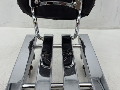 1995 Harley Road King Touring OEM Rear Sissy Bar w/ Backrest Cushion Pad TORN