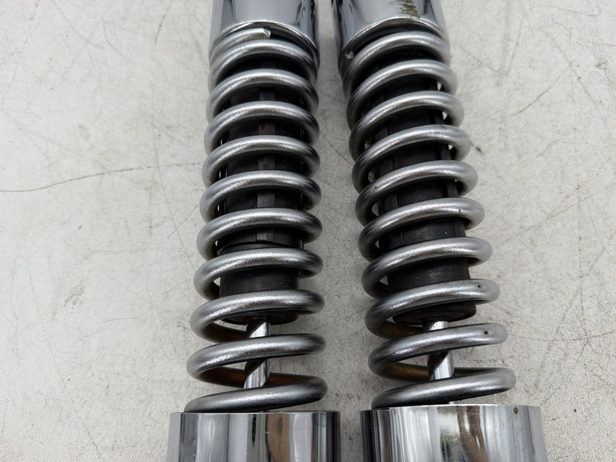 2002 Harley Dyna Wide Glide FXDWG OEM Rear Left Right Shock Absorbers 13.5"