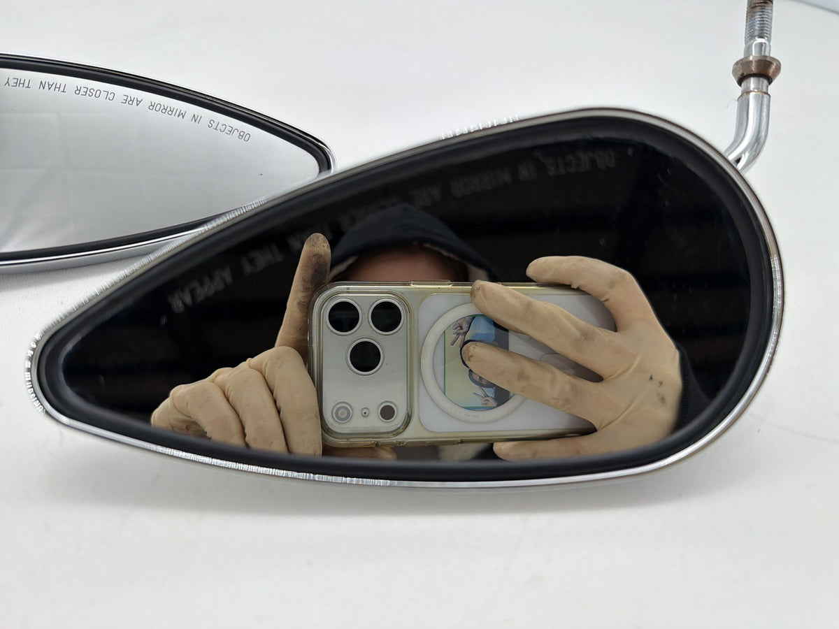 1994 Harley Softail Custom FXSTC OEM Left Right Rear View Mirror
