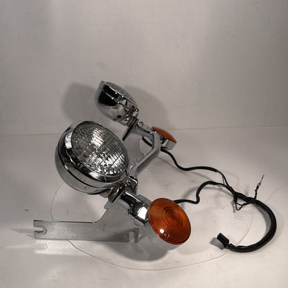 1984 - 1998 Harley-Davidson Touring Road King Police Front Turn Signal Indicators Aux Light Bar  	68712-94A