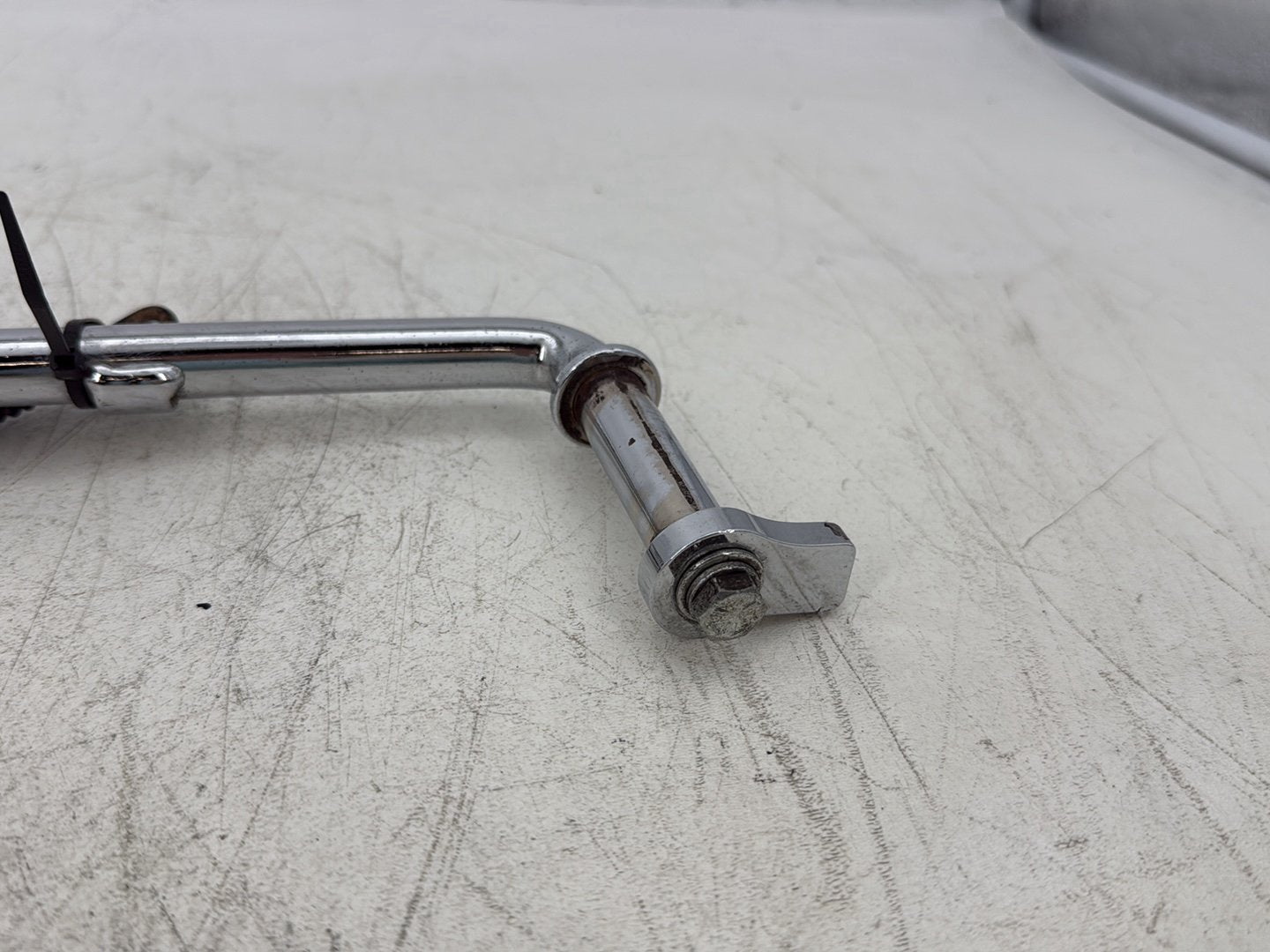 2000 Harley Softail FLSTC Heritage Classic OEM Left Side Jiffy Kick Stand & Spring