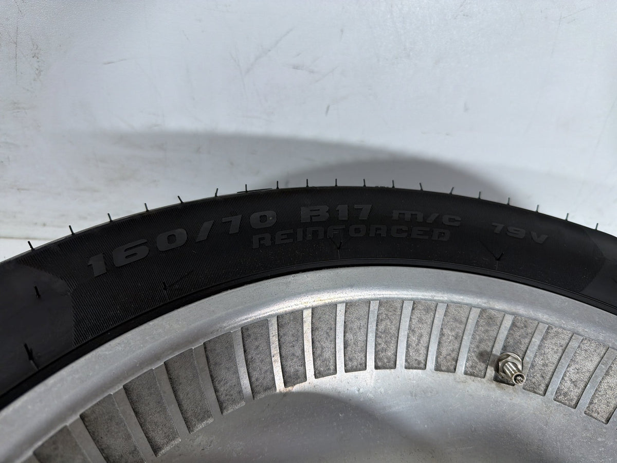 2001 Harley Softail Deuce FXSTD OEM Rear Wheel Rim Tire 160/70-17 17"