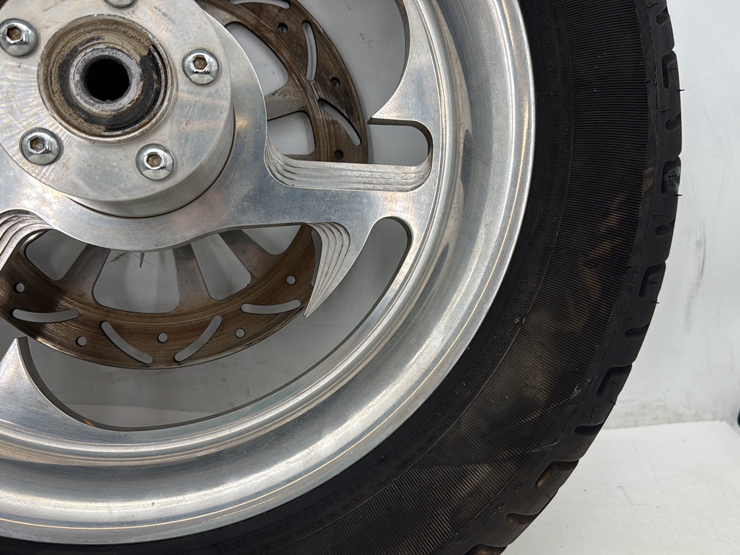 2000 Harley Softail FLSTC Heritage Classic OEM Front Wheel Rim Tire