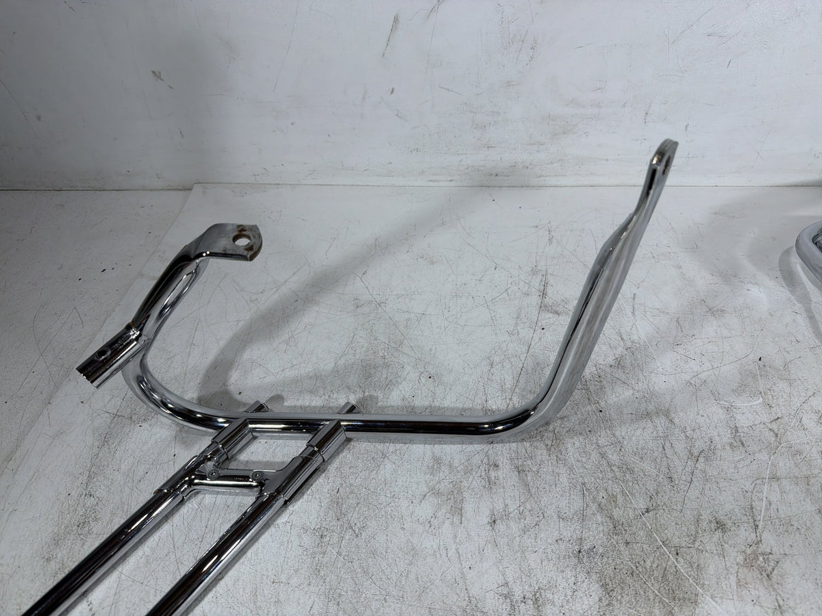 2006 Harley Electra Glide Touring Classic OEM Rear Left Right Saddlebag Guard Rails Bar
