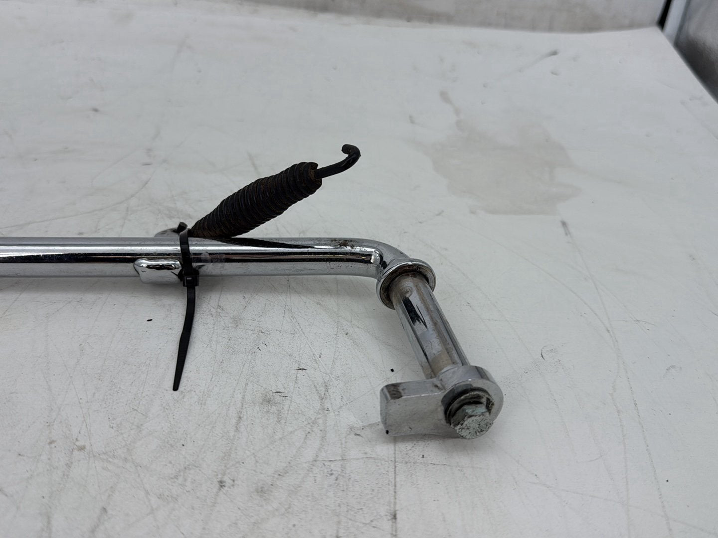 2002 Harley Heritage Softail Classic FLSTC OEM Left Side Jiffy Kick Stand & Spring