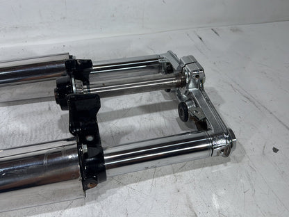 2013 Harley Heritage Softail Classic FLSTC OEM Front Triple Tree Set & LH RH Fork Legs Sliders