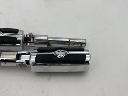 2009 Harley Sportster XL1200C 1200 Custom OEM Left & Right Driver Step Foot Rest Pegs