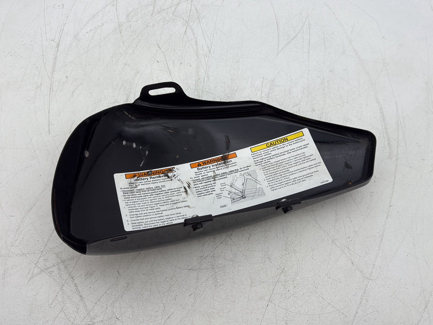 2013 Harley Forty-Eight Sportster 1200X OEM Left Fairing Side Oil Tank Cover