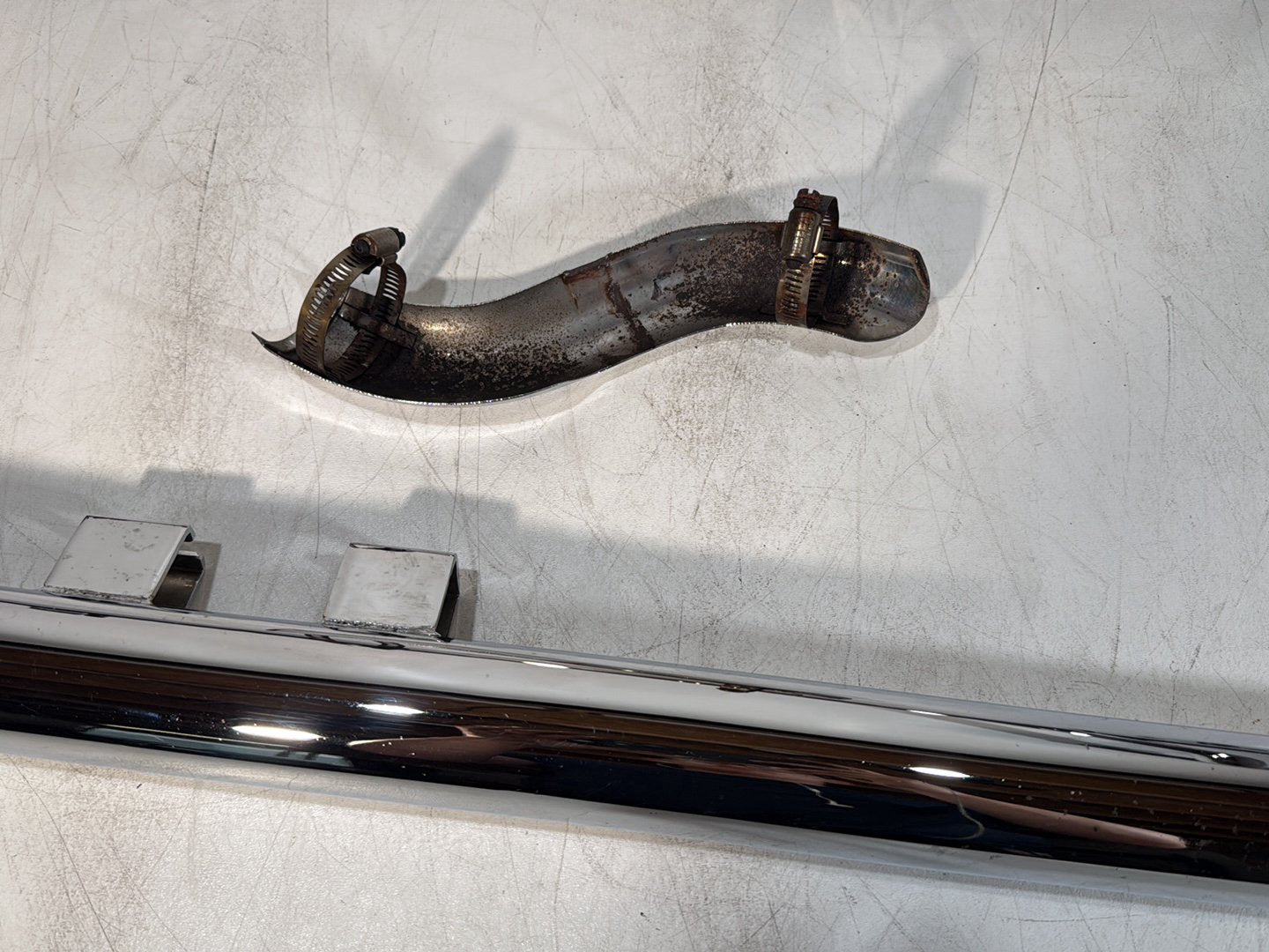 1984 - 1998 Harley-Davidson Touring Electra Glide Classic Exhaust Header Pipes Muffler