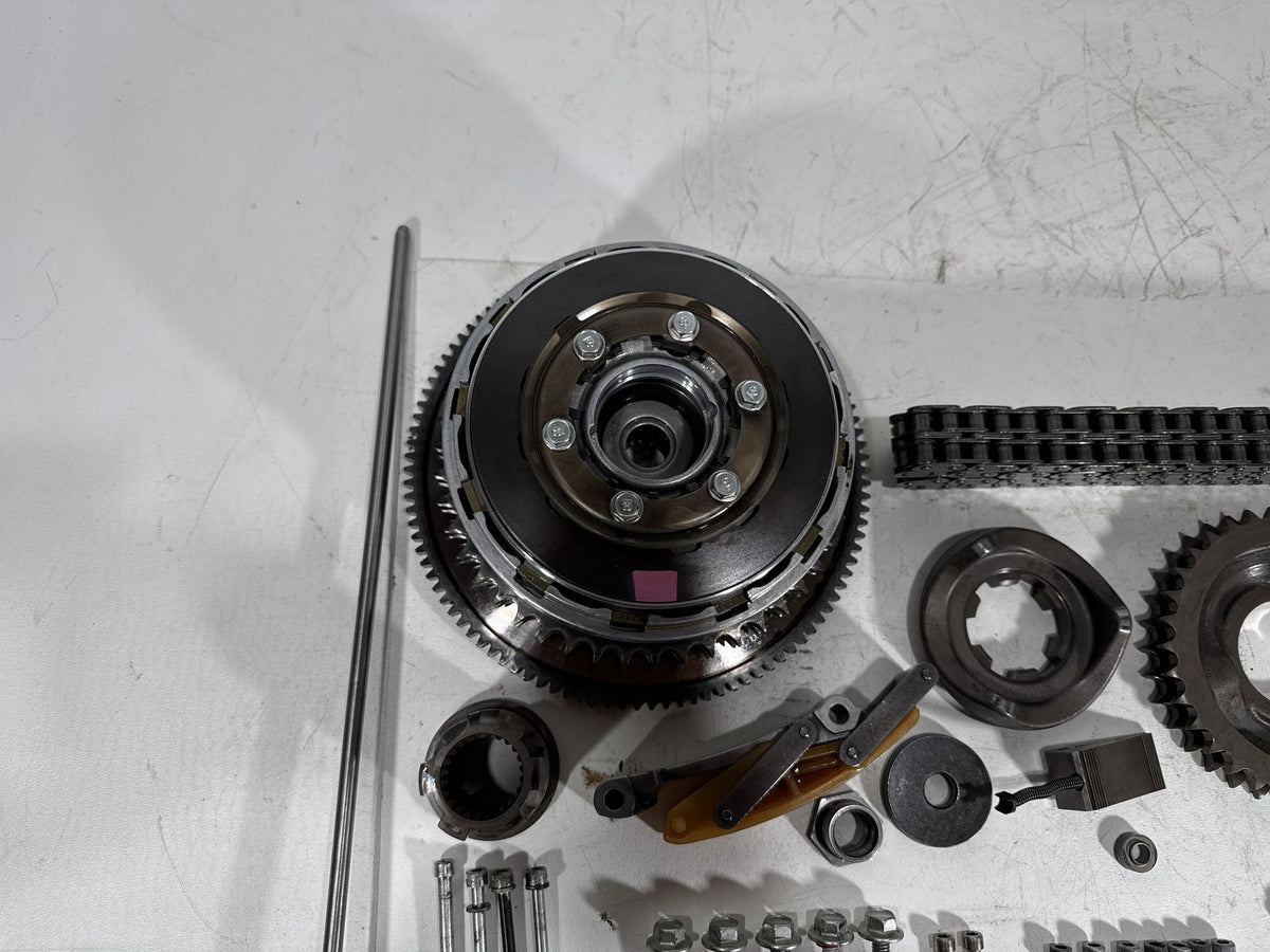 07 Harley Electra Glide Touring CVO Eagle OEM Clutch Basket Chain Tensioner Kit