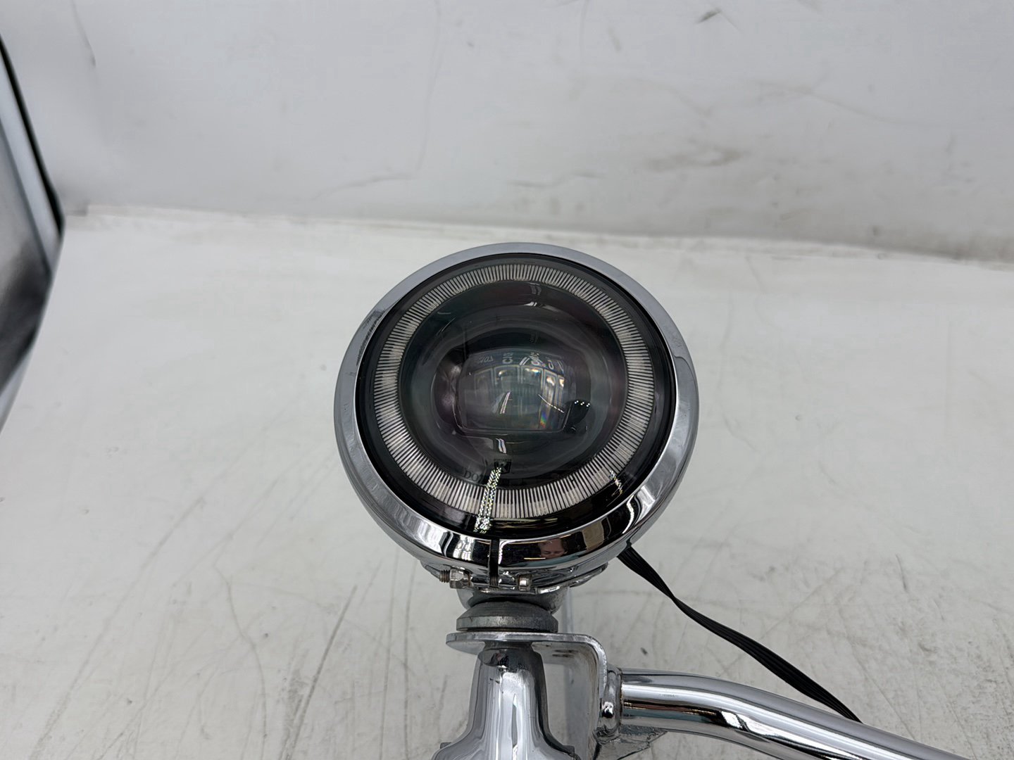 2007 Harley Electra Glide Touring Ultra FLHTCUI OEM Front Turn Signal Indicators Aux Light Bar