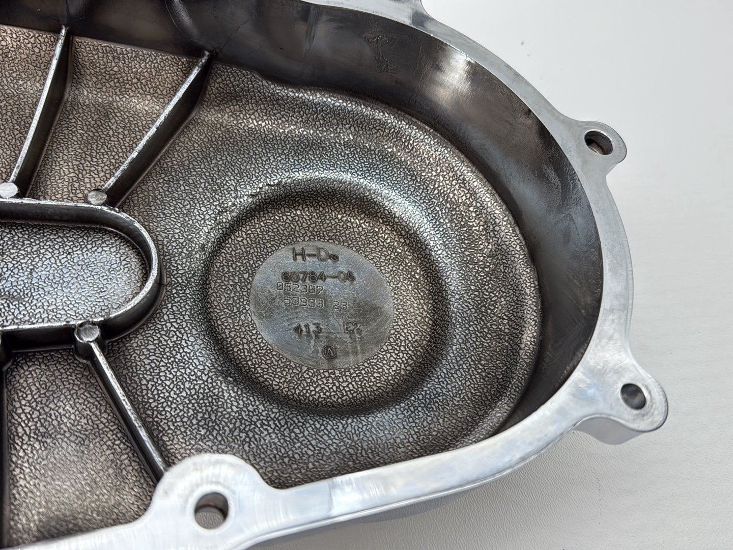 2008 Harley Softail Deluxe Outer Primary Clutch Cover SCRATCHED