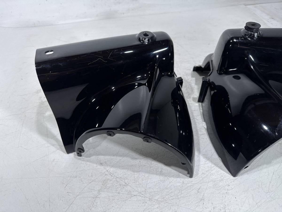 2010 Harley Road King Touring Police OEM Left & Right Headlamp Nacelle Covers