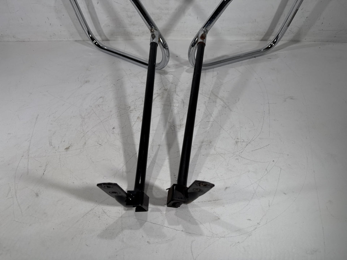 2002 Harley Electra Glide Touring OEM Rear Left Right Saddlebag Guard Rails Bar