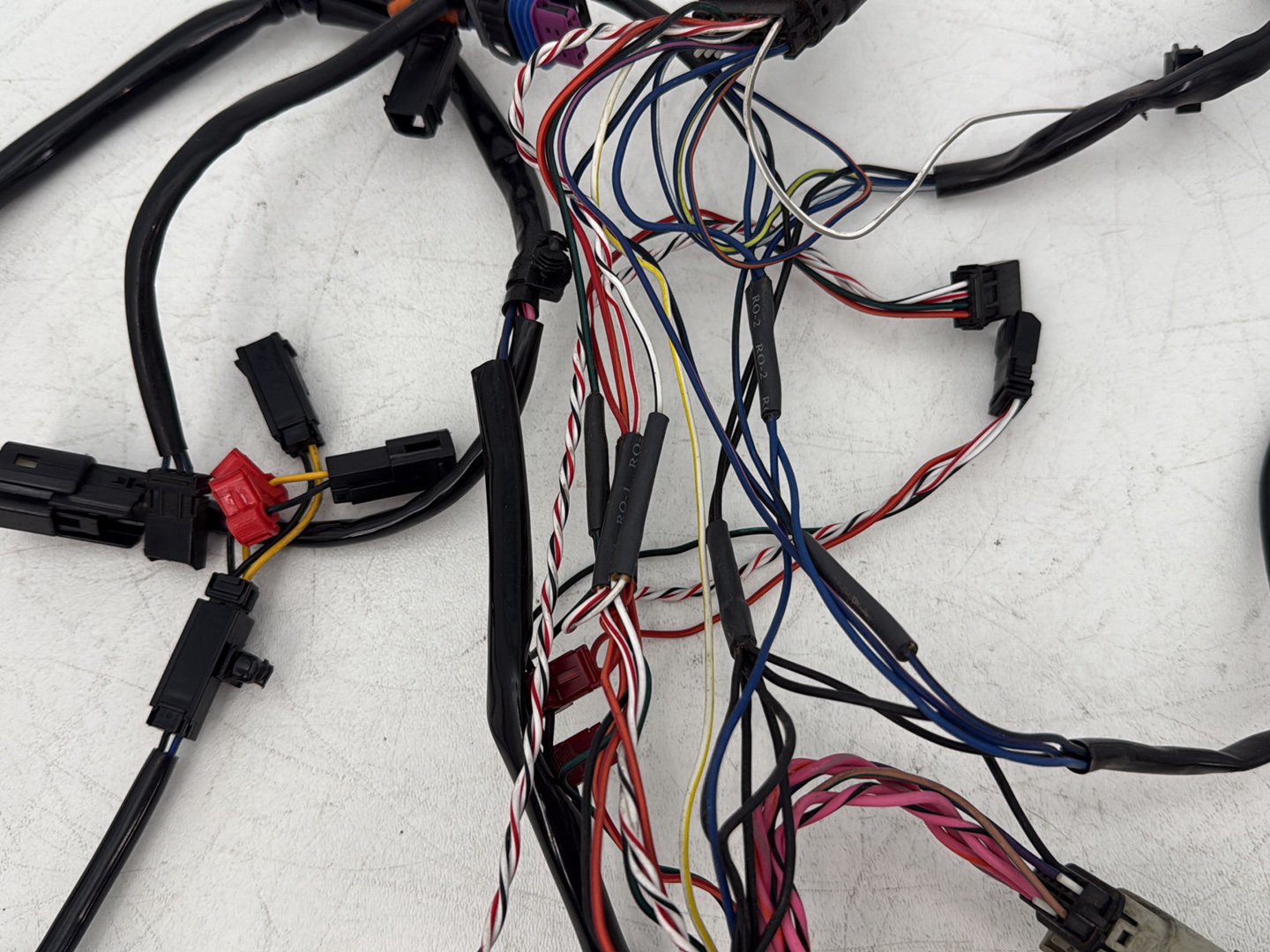 2015 Harley Touring FLHXS Street Glide OEM Front Sub Wiring Harness Loom Interconnect