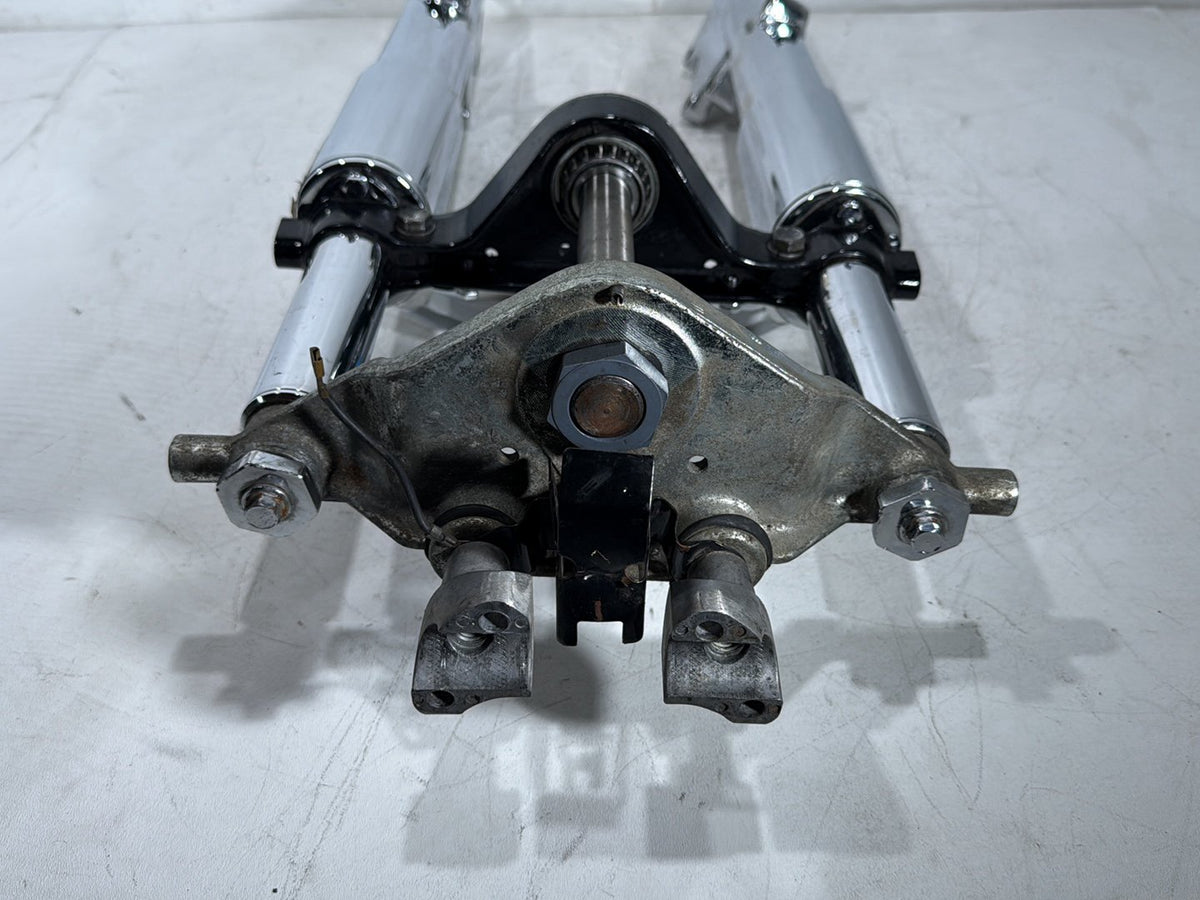 1990 Harley Electra Glide Touring Sport Front Triple Tree Set & LH RH Fork Legs Sliders
