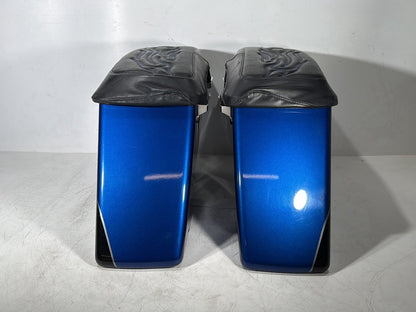 2007 - 2016 Harley-Davidson Touring Electra Glide Ultra Left Right Saddlebags Luggage NOKey 90752-93 , 90753-93