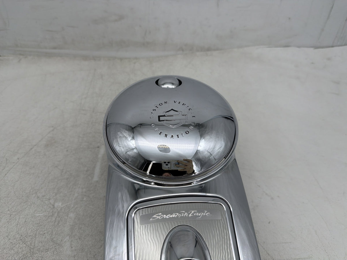 2009 Harley Electra Glide Touring CVO Eagle OEM Fuel Gas Tank Dash Console NOKey