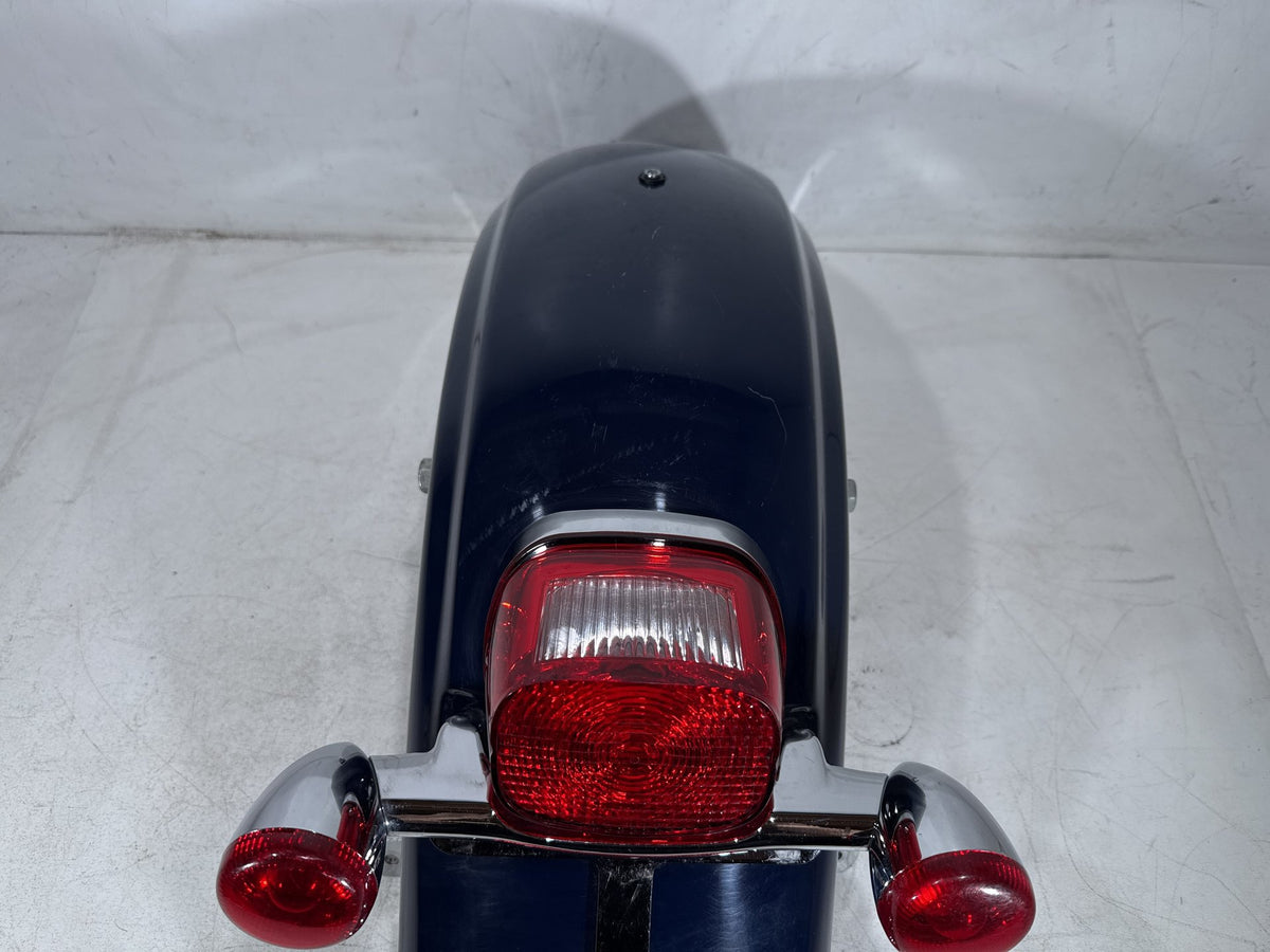 11 Harley Electra Glide Touring Police OEM Rear Wheel Fender & Turn Signals Bar