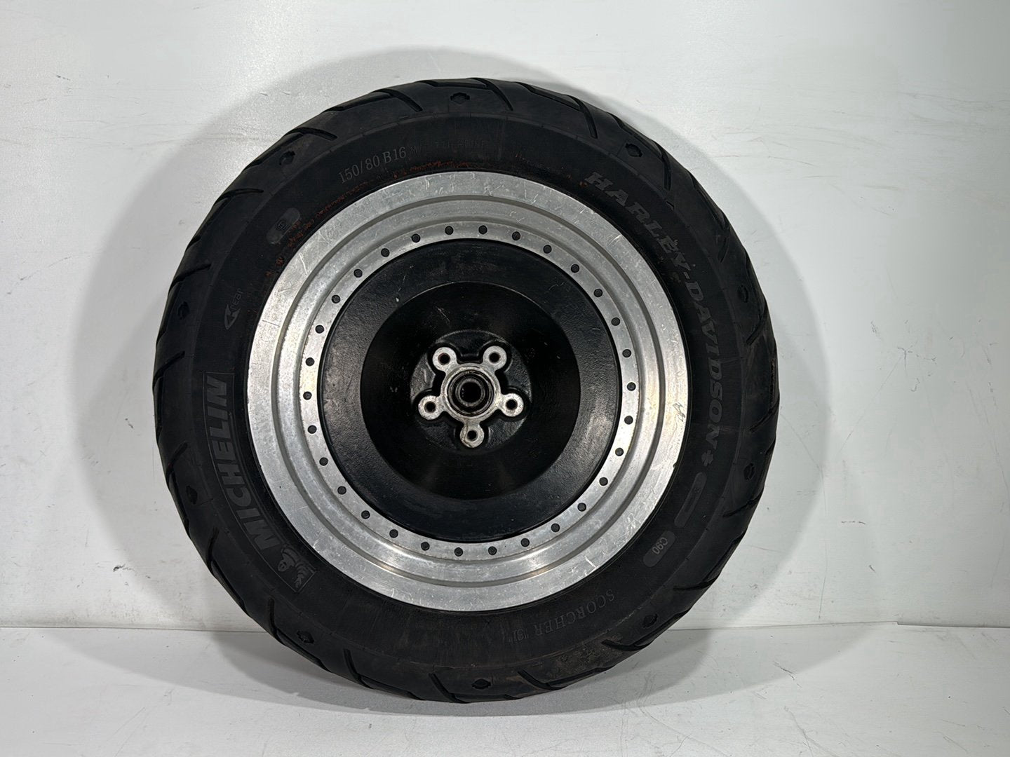 2000 Harley Dyna FXDWG Wide Glide OEM Rear Wheel Rim Tire