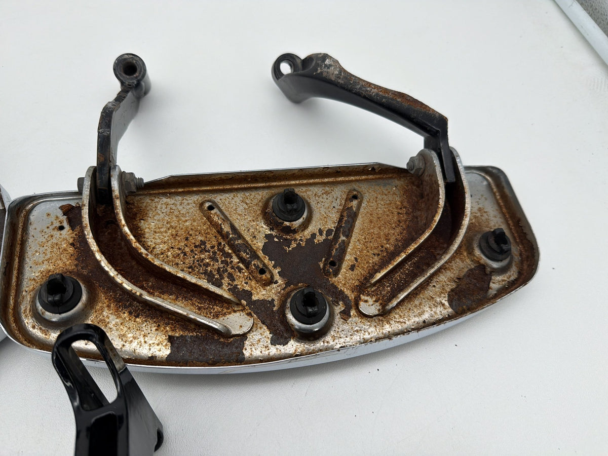 11 Harley Electra Glide Touring OEM Left Right Driver Pass Floorboard Foot Rest