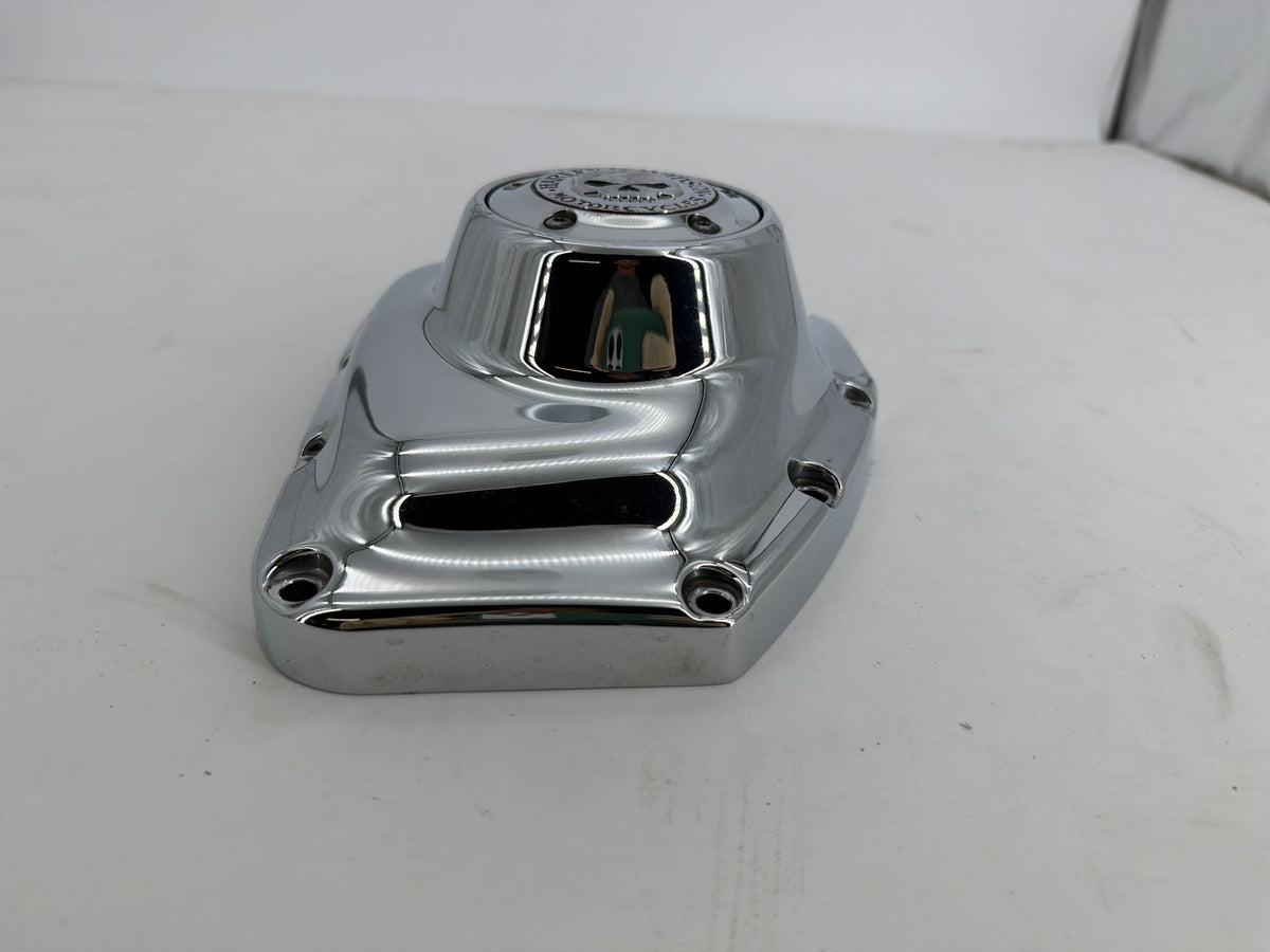 2016 Harley Touring FLHXS Street Glide OEM Engine Motor Timing Chain Cover SKULL